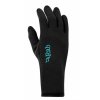 Rękawiczki Rab Power Stretch Contact Glove Damskie, czarne/BL