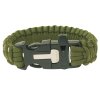 44818 naramek highlander paracord trojzubec pistalka kresadlo olivovy