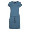 Dámské bavlněné šaty Kilpi RAISHA-W modré (Oblečení 34)