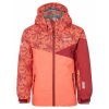 Dívčí lyžařská bunda Kilpi SAARA-JG tmavě červená (Oblečení 86)