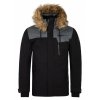 Pánská zimní bunda Kilpi ALPHA-M černá (Oblečení XXL)