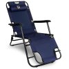 SPOKEY Spokey TAMPICO Krzesło/leżak składany 2 w 1, ciemnoniebieski
