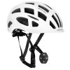 SPOKEY Spokey POINTER PRO Cyklistická přilba s LED blikačkou a blinkry, 55-58 cm, bílá