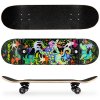 SPOKEY Spokey OLLIE Skateboard 78,7 x 20 cm, ABEC7, se svítícími prvky ve tmě