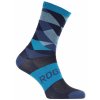Designové funkční ponožky Rogelli SCALE 14, modré 007.154 (Ponožky XL (44-47))