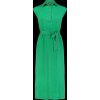 NORDBLANC Zelené dámské šaty CHEMISE - 34