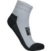 NORDBLANC Šedé kompresní turistické ponožky CORNER - 34-36