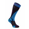 Ponožky Bridgedale Ski Lightweight Women's black/blue/007