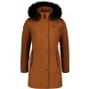 NORDBLANC Hnědý dámský zimní kabát HIMALAYAN - 34