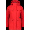 NORDBLANC Červený dámský zimní kabát NIPPY - 34