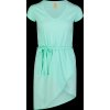NORDBLANC Zelené dámské šaty RIBBON - 34
