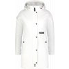 NORDBLANC Bílý dámský zimní kabát MYSTIQUE - 34