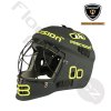 Maska PRECISION GOALIE HELMET BLACK/YELLOW JR