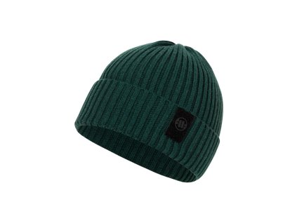 pitbull west coast zimni cepice vecro logo zelena