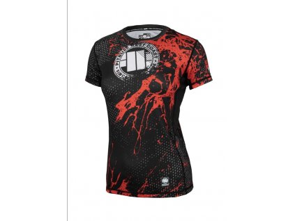 PitBull West Coast - dámský mesh rashguard Blood Dog