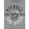 pitbull west coast panske triko skull logo sede s (2)