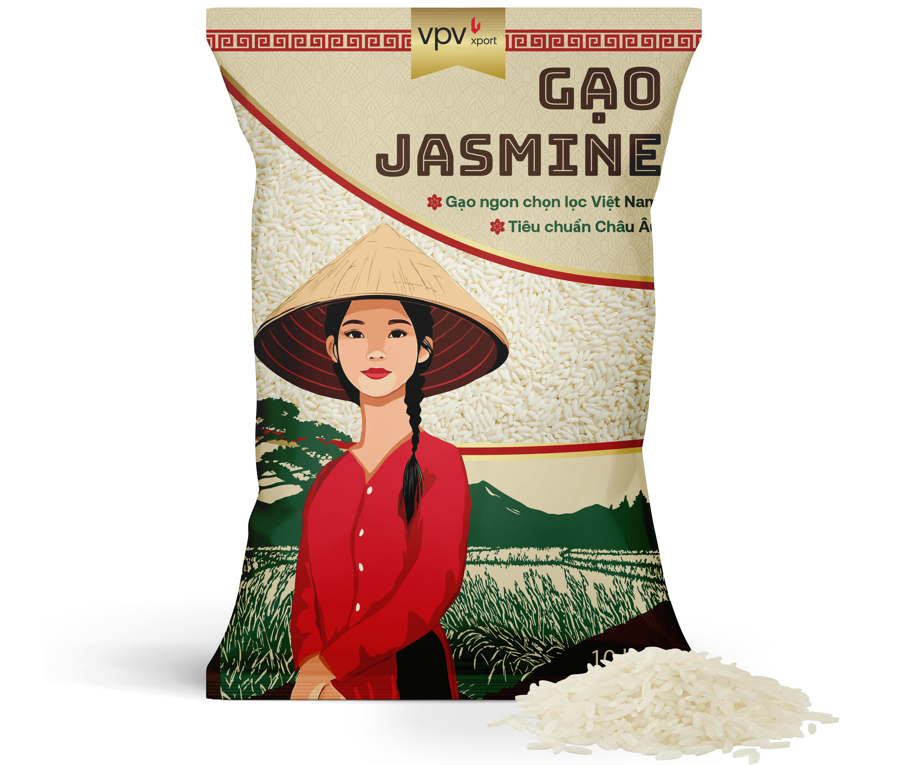 Jasmin rice package
