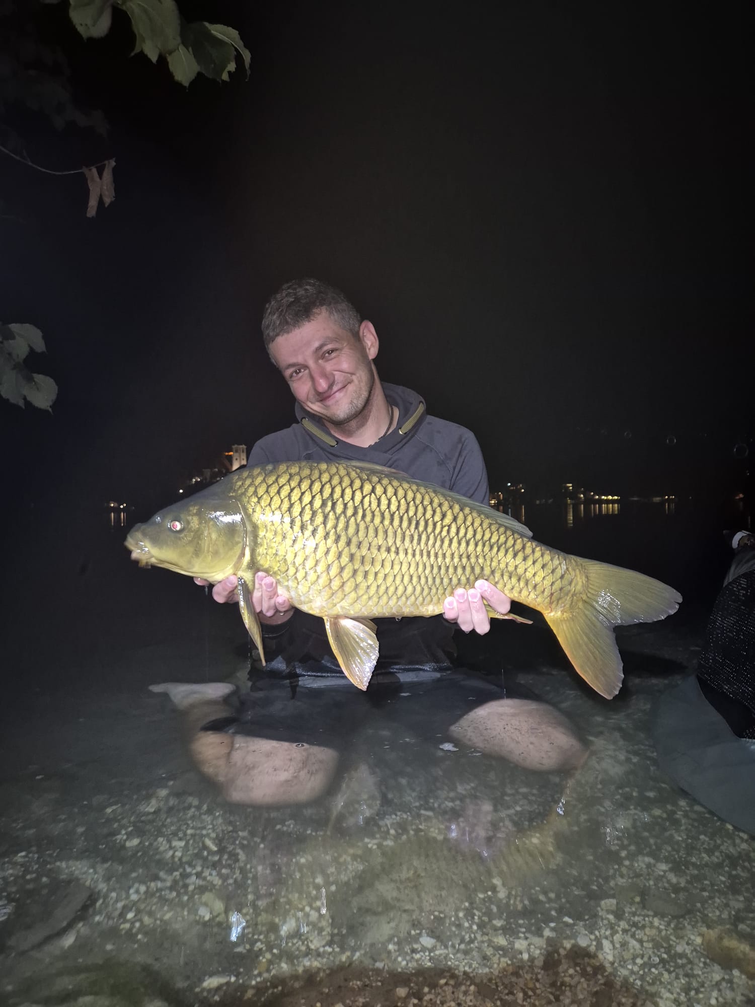 LOV KAPRŮ NA JEZEŘE BLED