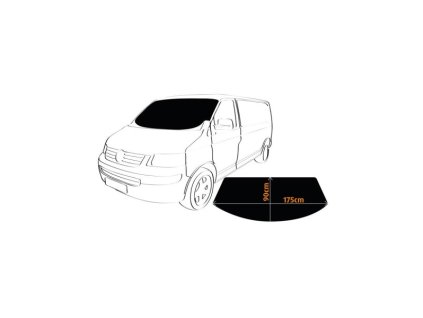 Clona proti mrazu čierna 175x90cm