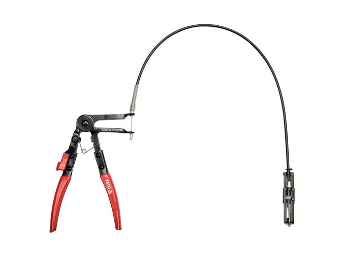 YATO SAMOSVORNÉ KLIEŠTE S LANKOM NA HADICOVÉ SPONY 42 MM