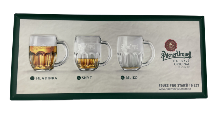 Cedule Pilsner Urquell - nově v sortimentu!
