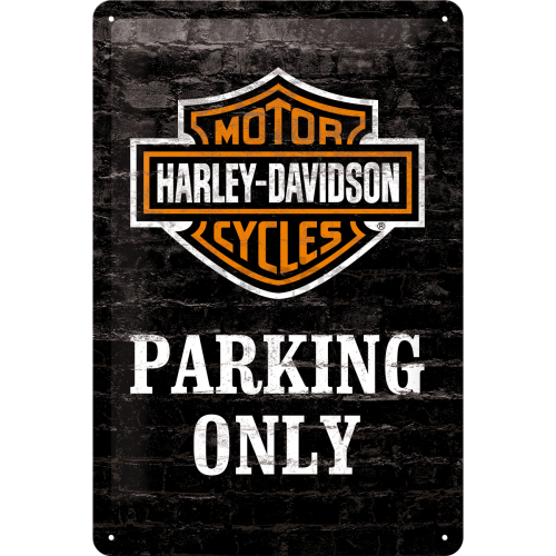 plechova-cedule-harleydavidson-parking-only-30x20-cm