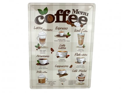 coffee menu