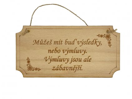 výmluvy