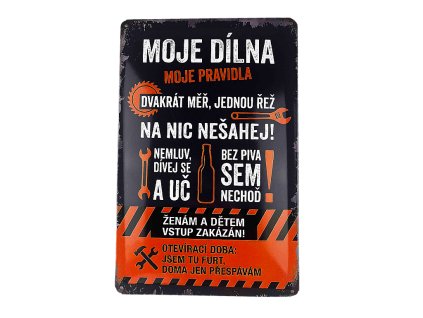 moje dílna oranžová