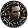 Plechová cedule Johnny Cash, man in black 30 cm