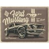 Plechová cedule  Ford Mustang (The Boss) 30 cm x 40 cm