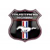 Ford mustang highway štít