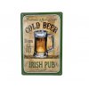 Irish pub cold beer