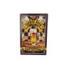 Plechová cedule Teprve pivo učinilo žízeň krásnou! 29 x 19 cm