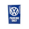 Plechová cedule Volkswagen Parking Only 20 x 30 cm