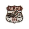 Plechová cedule Route 66 Bike 30 cm x 30 cm