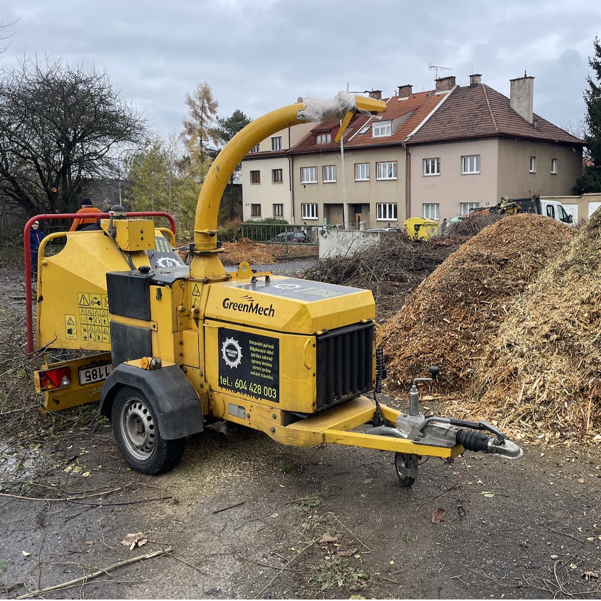 Štěpkování větví