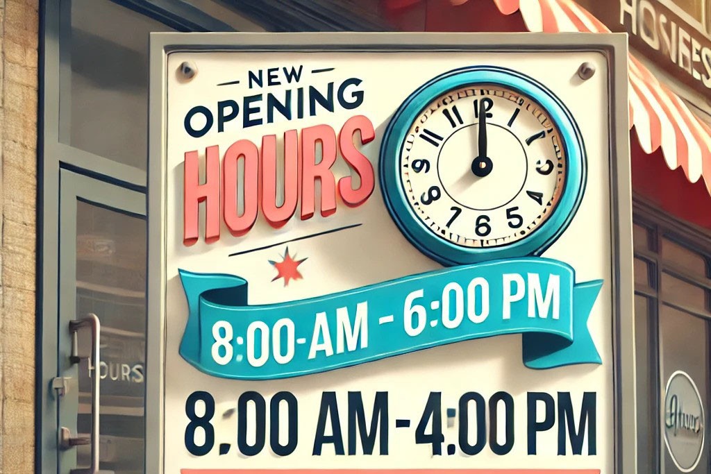 Zmena otváracích hodín: Teraz sme tu pre vás dlhšie!