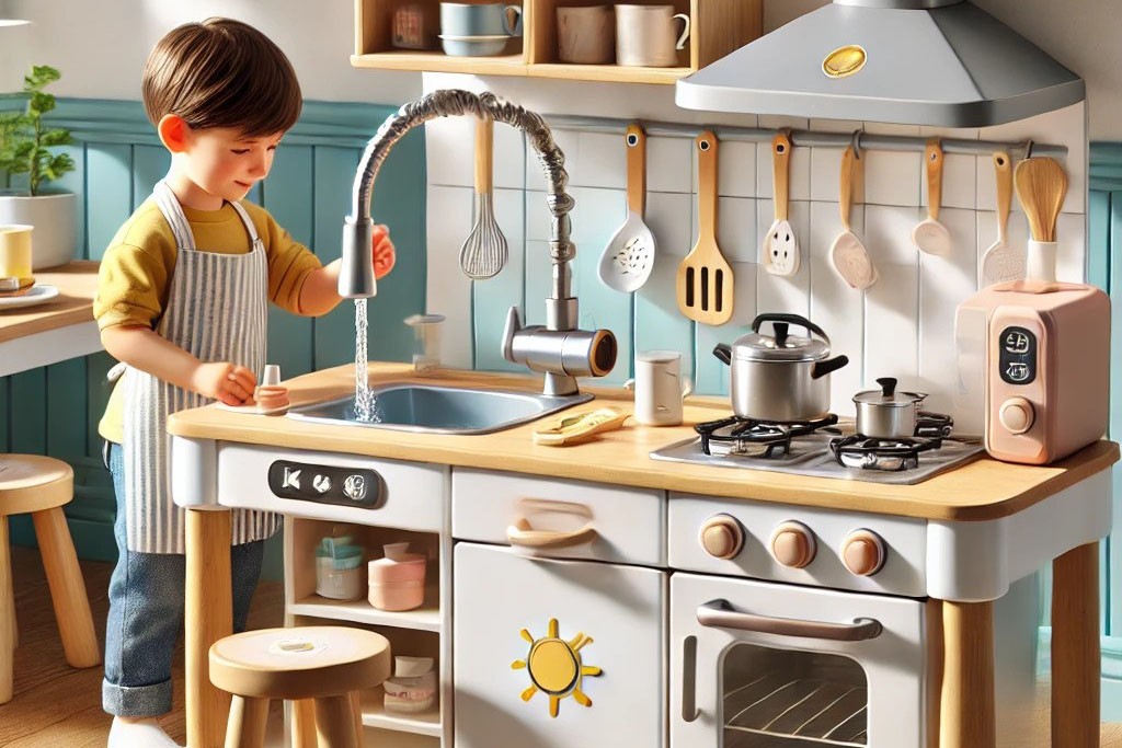 Recenzia: Detská Kuchynka s Barovým Pultom a Prívodom na Vodu – Malí Kucharí v Akcii!