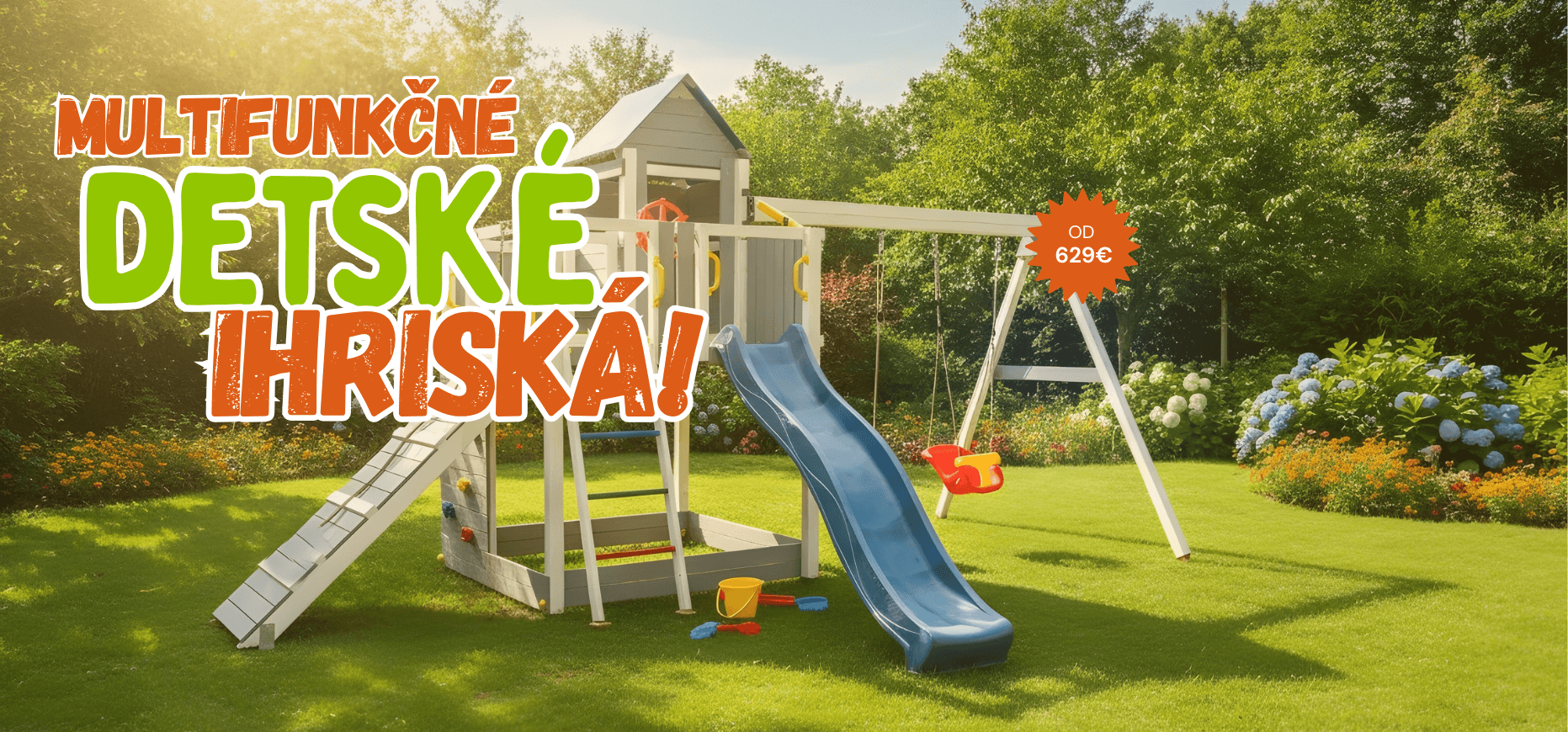 Detské ihriská do záhrady