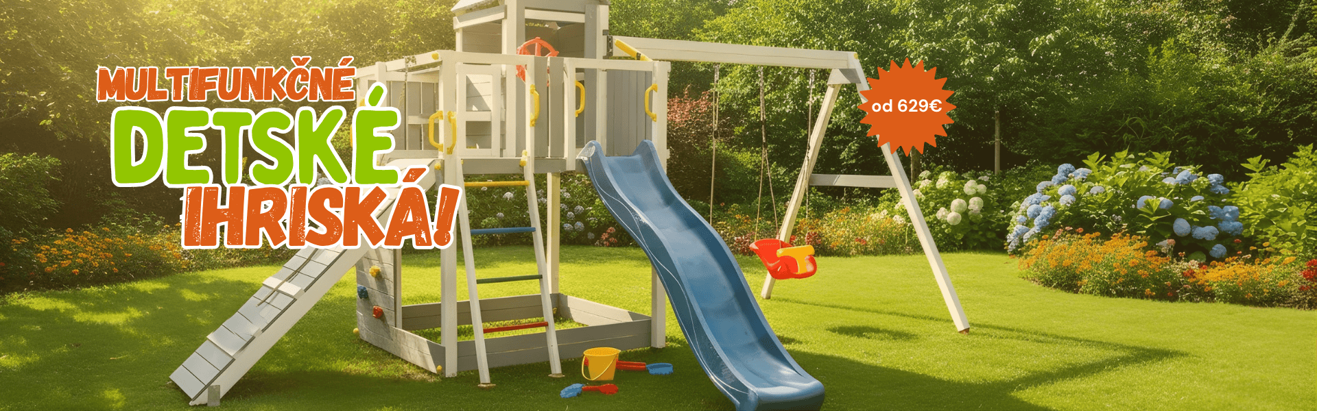 Detské ihriská do záhrady