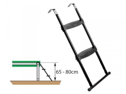 Schodíky EXIT "M" na trampolínu