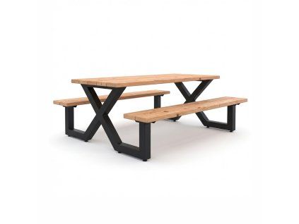 exit 6 persoons douglashouten picknicktafel x 200