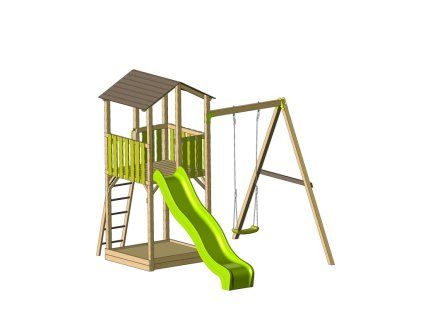 Detské ihrisko Classic s 1 hojdačkou