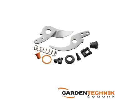 Čepele, zámek a sada šroubků pro nůžky FISKARS PB8 (M & L) [1026280]