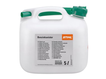 Kanystr na benzín STIHL (průhledný, 5 l)