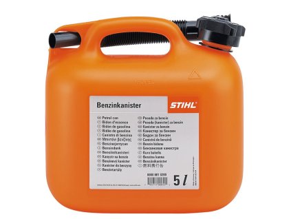 Kanystr na benzín STIHL (oranžový, 5 l)