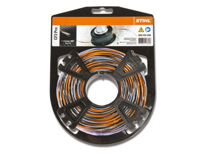 zaci struna stihl 2%2C4 mm x 35 m trislozkova 00009304300