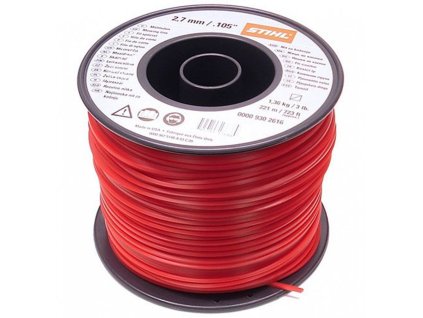 zaci struna stihl 2%2C7 mm x 221 m ctyrhranne 00009302616