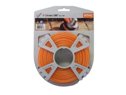 zaci struna stihl 2%2C4 mm x 43 m kulata 00009302339